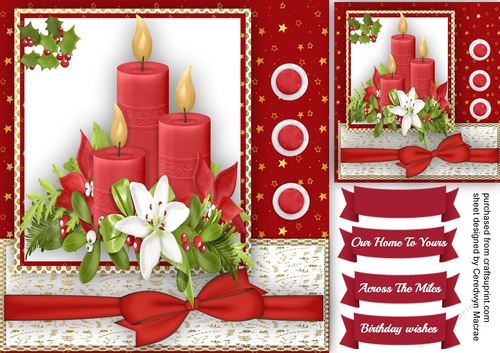 Beautiful Glowing Candles 