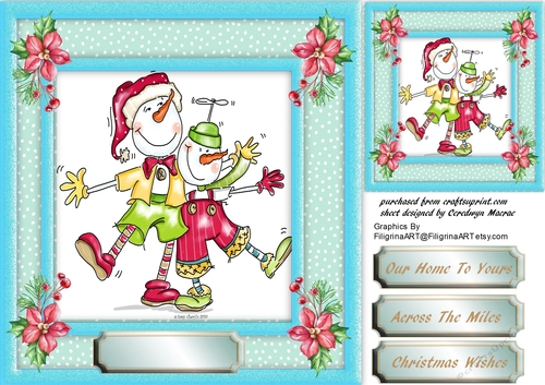 Singing and Dancing Snowmen 