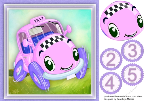 Beep-Beep Jills Birthday Taxi 5