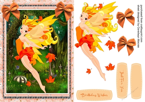 Beautiful Fire Fairy