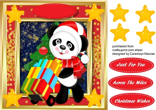 Christmas Panda Delivery 