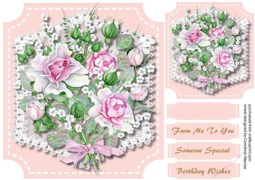 Lovely Bouquet of Pink Roses 