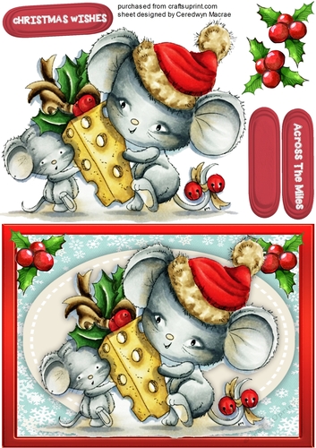 Christmas Cheesy Mice 