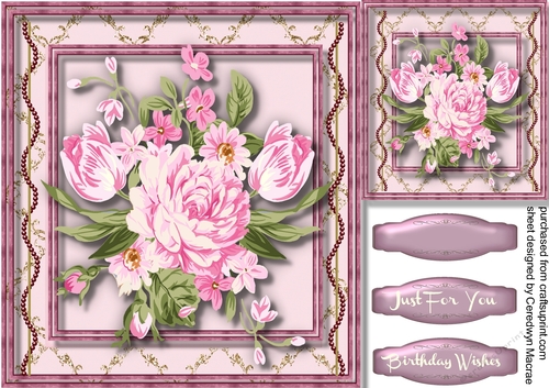 Beautiful Shabby Chic Roses 