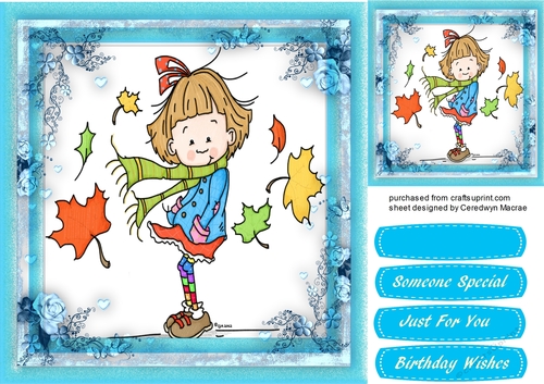Sassy Sallys Autumn Leaves 