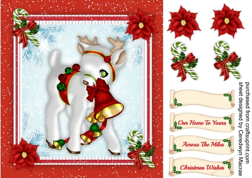 Rudy Reindeers Christmas Bells