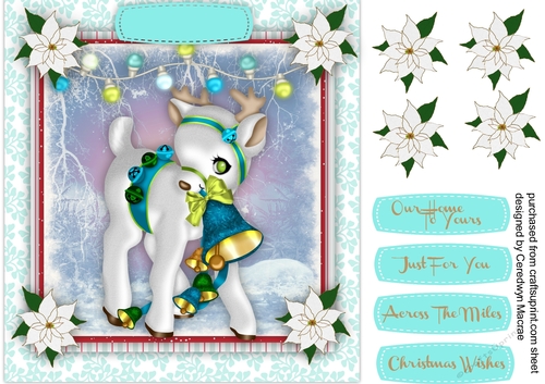 Rudy Reindeers Christmas Bells  2 