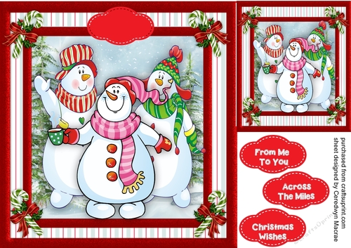 A cup of Tea For The   Snowmen