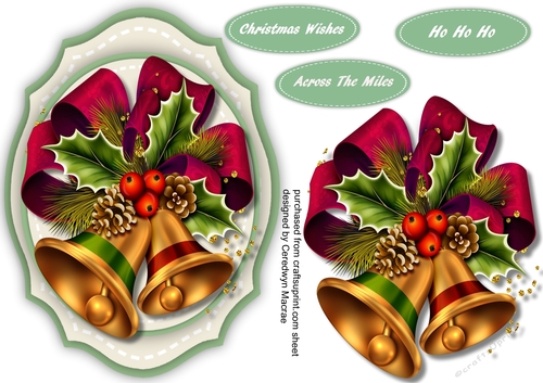 Beautiful Bells and Holly 
