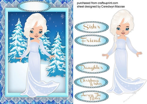 Beautiful Snow Princess 
