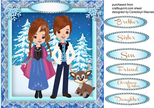  Snow Prince and  Princess 