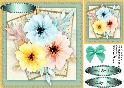 Beautiful Pastel Flowers 