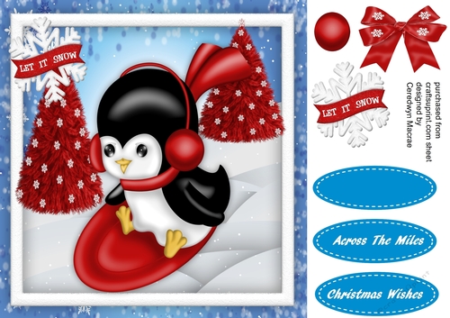 Penguins Ski Ride 1
