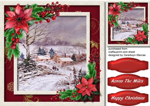 Cottages in The Snow 
