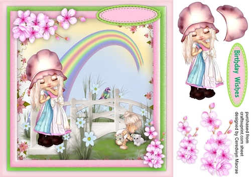 Miss Cutie over the Rainbow 