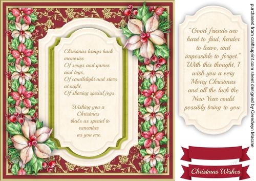 Christmas wish to Friends and Familys 