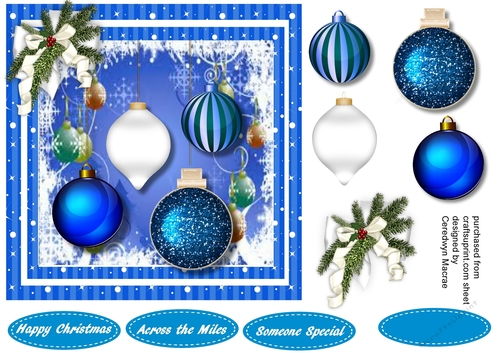 Beautiful Baubles For Christmas 