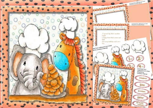 8x8 Mini Kit Cookie Zoo