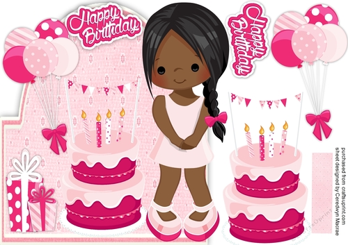 Over The Edge Ethnic  Birthday Girl 3
