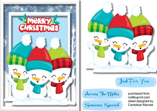 Cute Singing Snowmen 