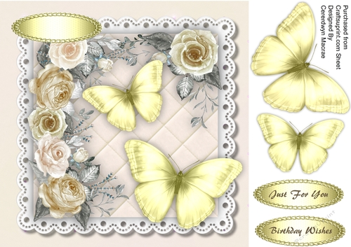 Beautiful Wings and Roses  4,