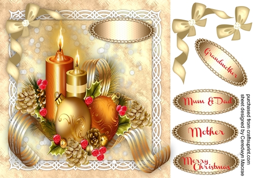 Beautiful Candles at Christmas