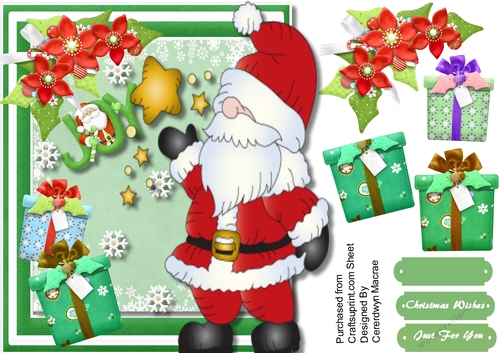 Over The Edge Diddy Santa 