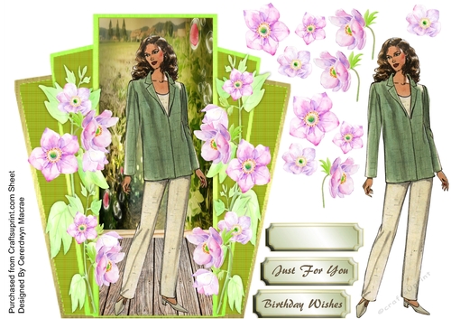 Lady in Green 