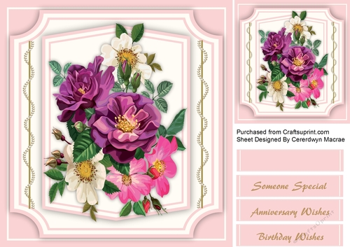 Pink Roses and Pearls 