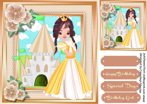 Beaut6iful Princess (Yellow)