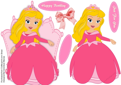 Beautiful Princess in Pink 
