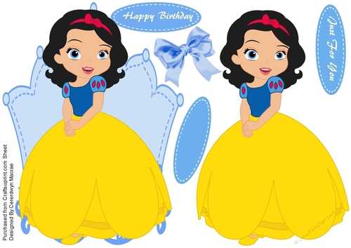 Beautiful Princess in Blue