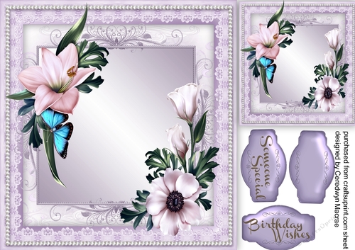 Beautiful Soft lilac Winter Bouquet