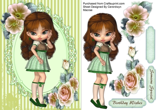 Cute Meaghan and Roses 