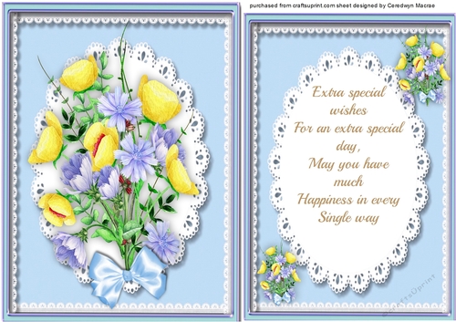 Beautiful Flower Topper With Verse 1