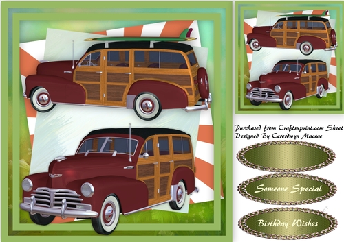 Lovely Green 1948 Woody 