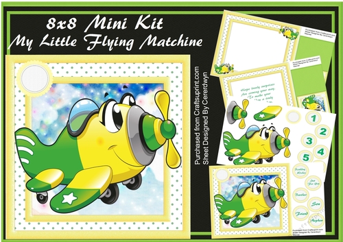 8x8 Mini Kit My Little Flying Machine ,