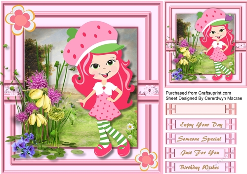 Beautiful Strawbery Girl 