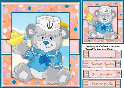 Teddy Sailor Bear 