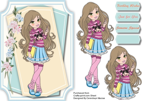 Beautiful Glitz Girl