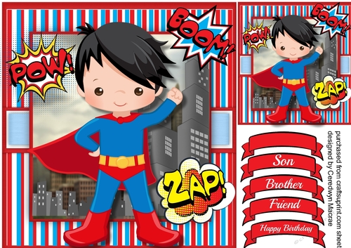 Zap-Poe- Little Super Hero