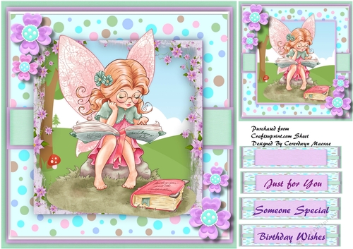 Beautifu lFairy Bookworm 