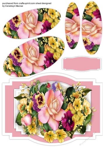 Beautiful floral Pyramid Mamas Bouquet 