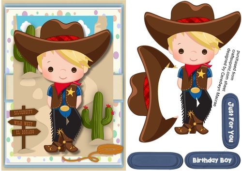 Little Sheriff Birthday Boy 