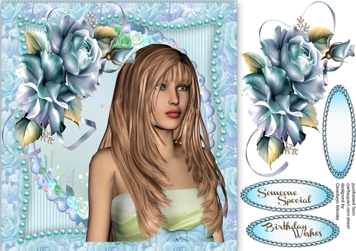 Iveline and Porceline Roses 