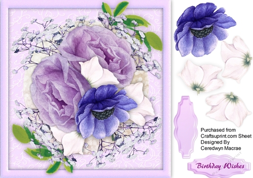 BeautifulTwilight Roses and Anemone 
