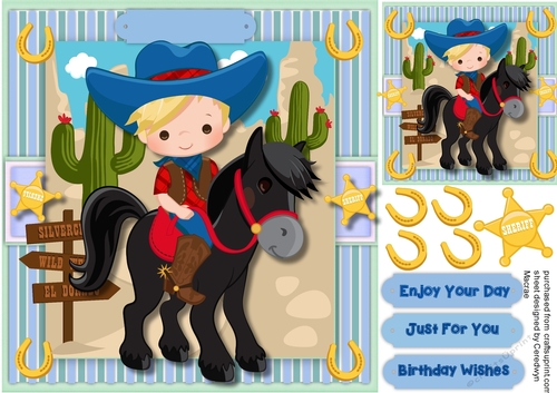 Lovekly Cowboy for The Day 2