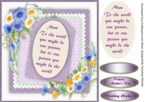 To a Special Mum
