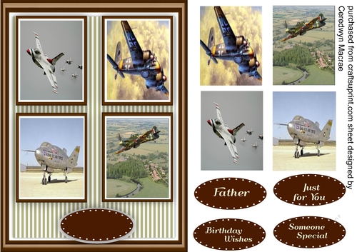 Cards for the Men , Fighter Planes  