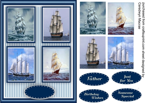 Cards for the Men , Ships